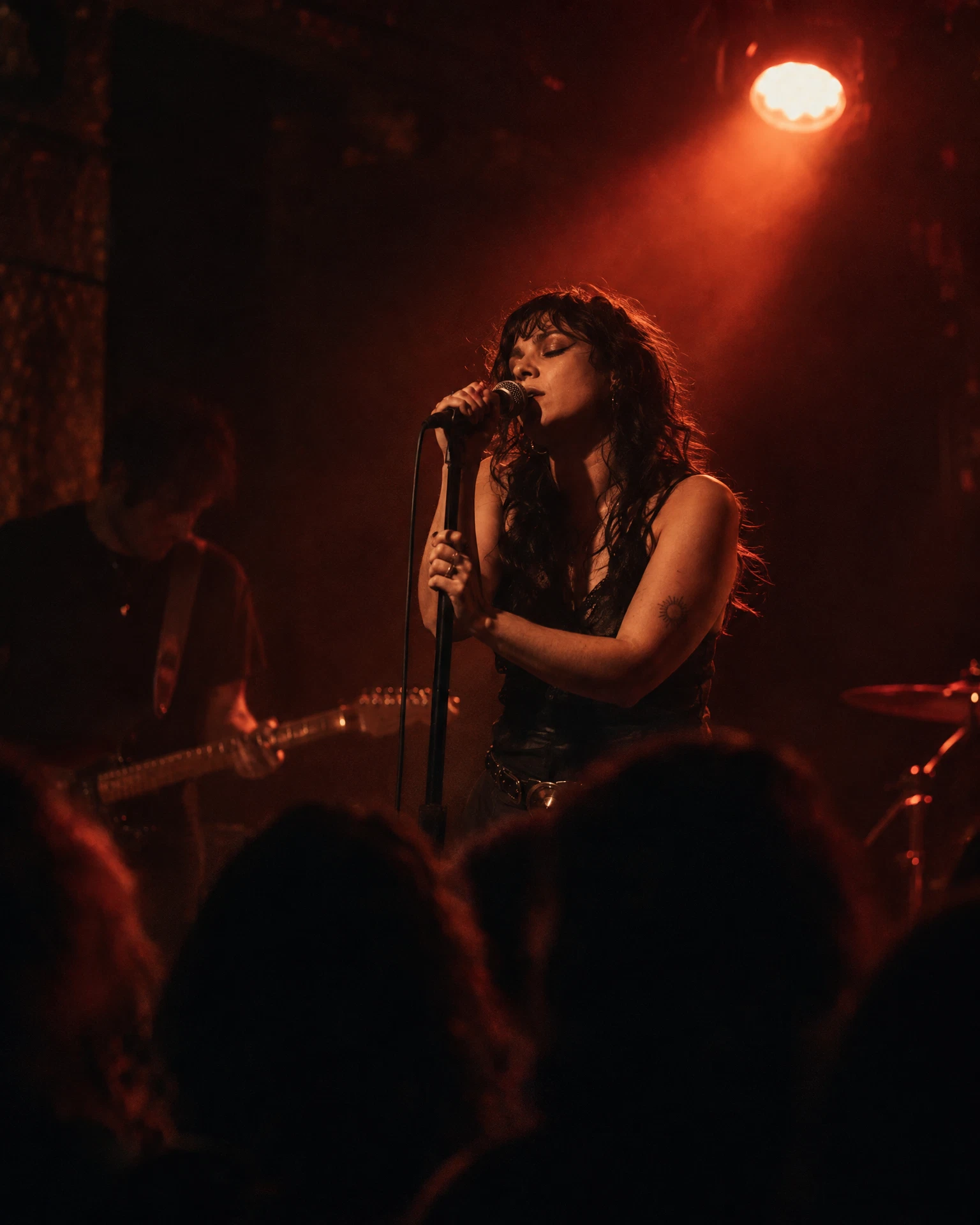 Placeholder film poster · Live music · Low light
